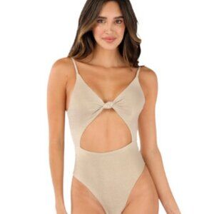 Simons one piece bathing suit size S